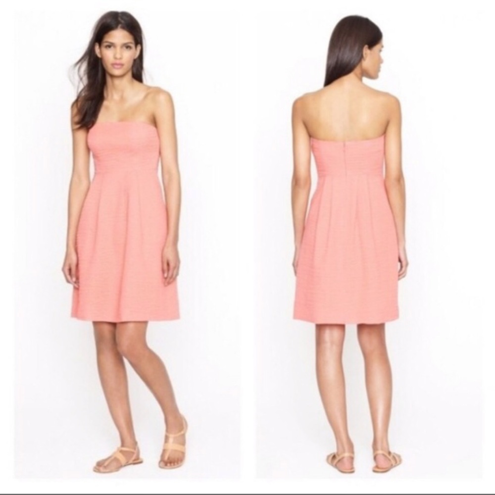 EUC J. Crew Lorelei Strapless Dress